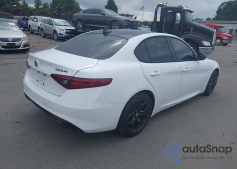 2021 Alfa Romeo Giulia Rwd from USA, damaged, VIN ZARFAMAN4M7648923